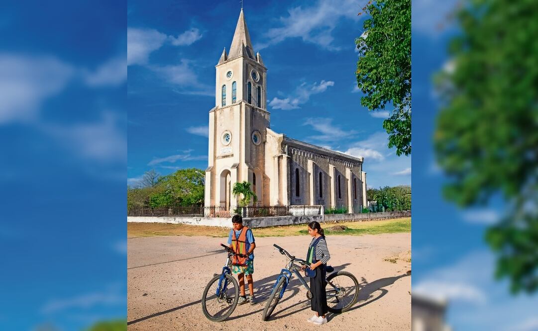 En las comisarías, los visitantes pueden explorar antiguos caminos mayas, guiados por los habitantes. Foto: Especial