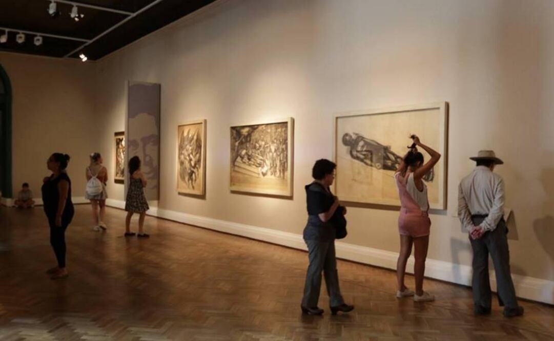 El primer apartado, "La exposición pendiente", recupera parcialmente una muestra que debió inaugurarse en Santiago de Chile el 13 de septiembre de 1973. (FOTO: Cortesía INBA)