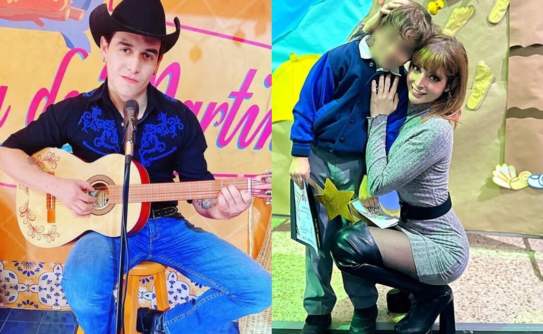 Imelda Tuñón, el fallecido Julián Figueroa y el pequeño José Julián. Foto: Instagram oficial.