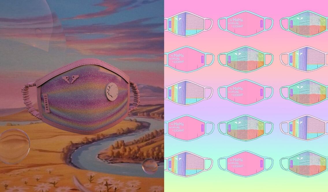 Estos cubrebocas con sello 100% latinoamericano te encantarán / Fotos : Instagram @annaissyucra