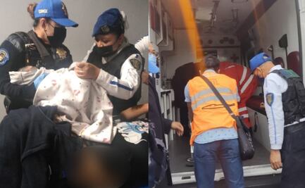 ¡Fue niña! Mujer da a luz a bebé en estación El Rosario de Línea 6 del Metro