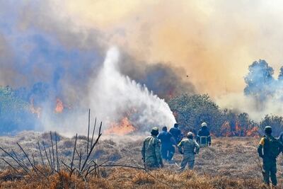 Se reactiva fuego en el vaso de Cristo