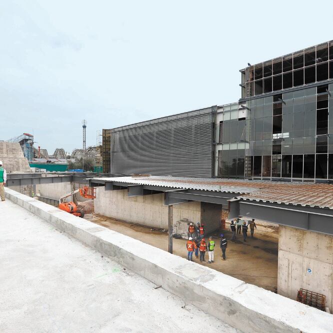 Imagen del edificio principal del Museo Nacional de Energía y Tecnología. FOTOS: BERENICE FREGOSO. EL UNIVERSAL