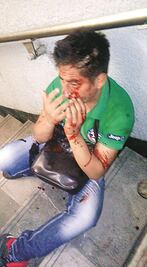 Toca a mujer y recibe golpiza