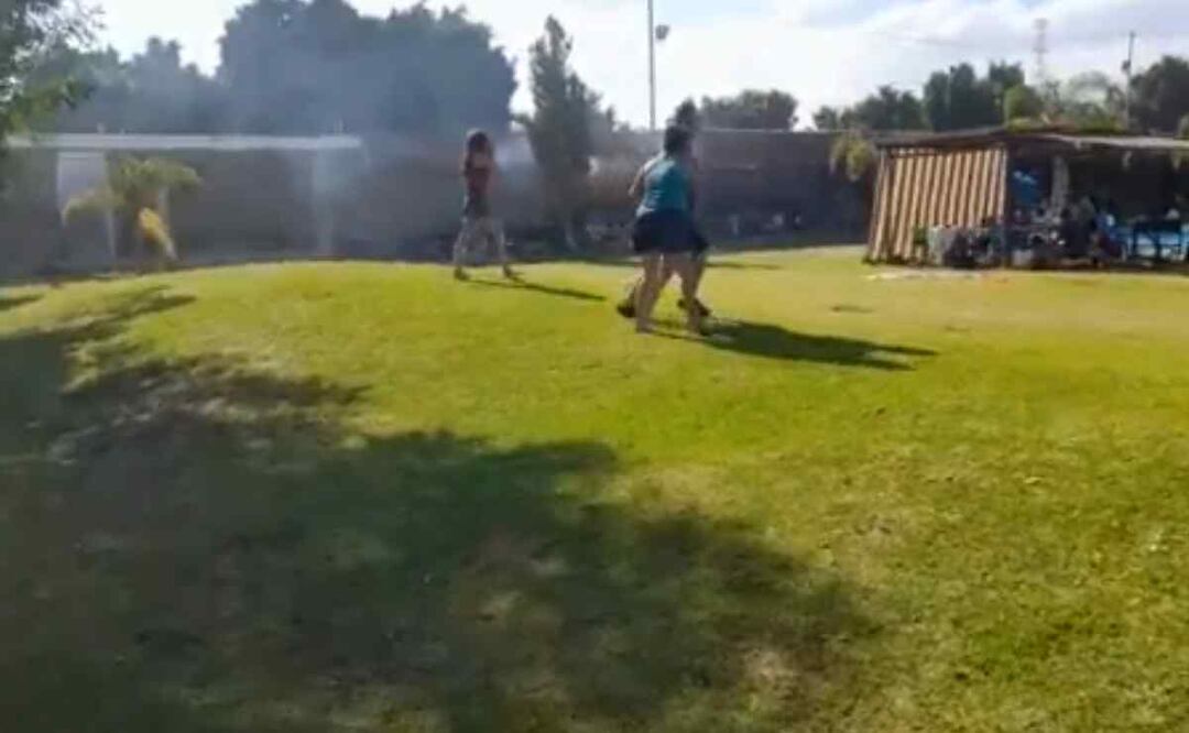 Este sábado se reportó un ataque en el balneario La Palma en Cortázar, Guanajuato. Foto: Especial