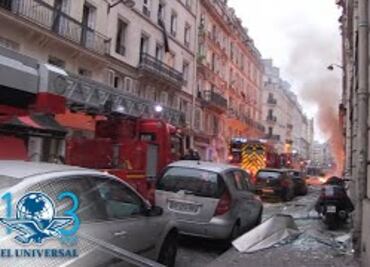Explosión en París deja varios muertos; dos eran bomberos