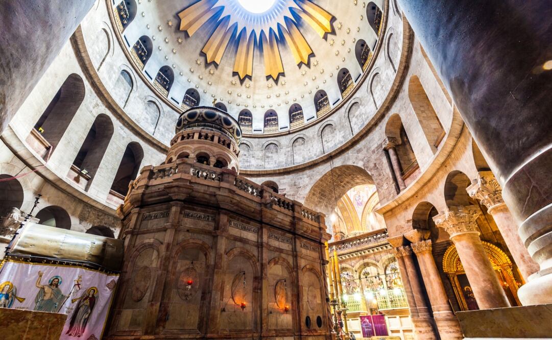 El Edículo es la capilla de la Iglesia del Santo Sepulcro donde se encuentra el sitio de entierro de Jesús. Foto: iStock