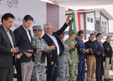 Ramírez Bedolla pone en marcha cuartel de la Guardia Nacional; Michoacán ya cuenta con 50 cuarteles de GN y Guardia Civil
