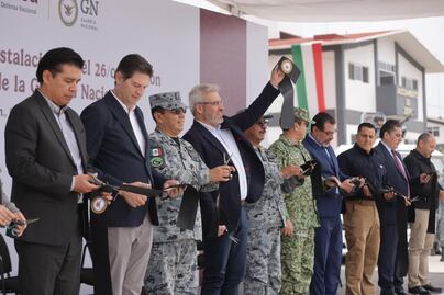 Ramírez Bedolla pone en marcha cuartel de la Guardia Nacional; Michoacán ya cuenta con 50 cuarteles de GN y Guardia Civil