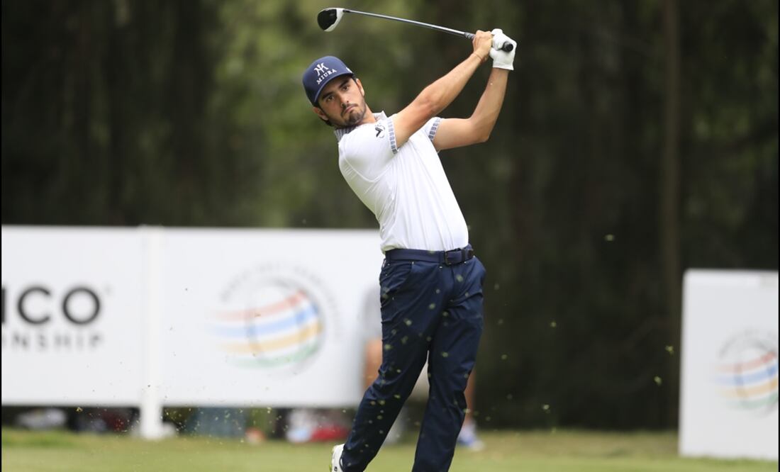 Abraham Ancer en el WGC Championship México. Foto: El Universal