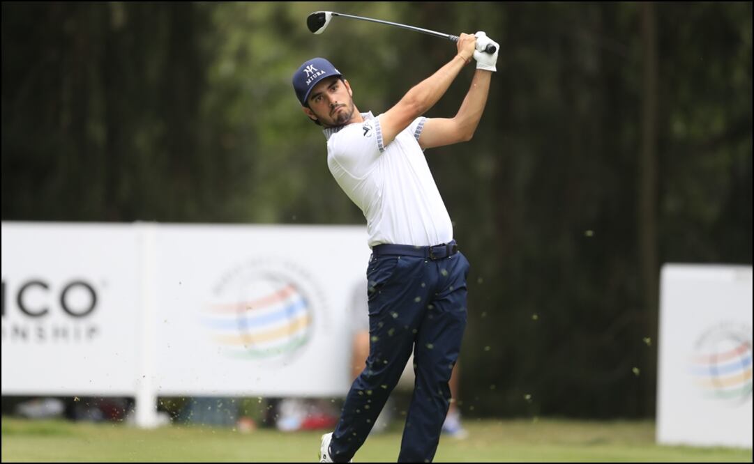 Abraham Ancer en el WGC Championship México. Foto: El Universal
