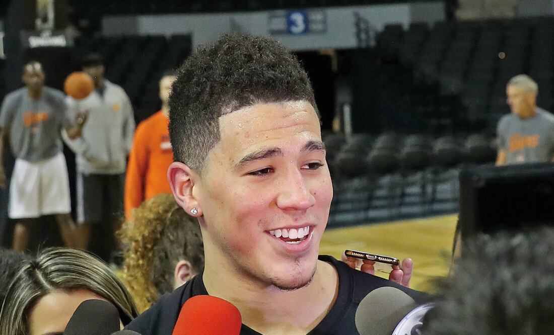 El guardia de los Suns terminó como el mejor del partido (VALENTE ROSAS. EL UNIVERSAL)