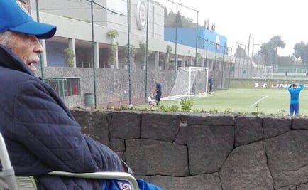 Nacho Trelles visitó a Cruz Azul 