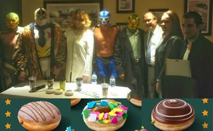 Luchadores mexicanos inspiran donas 