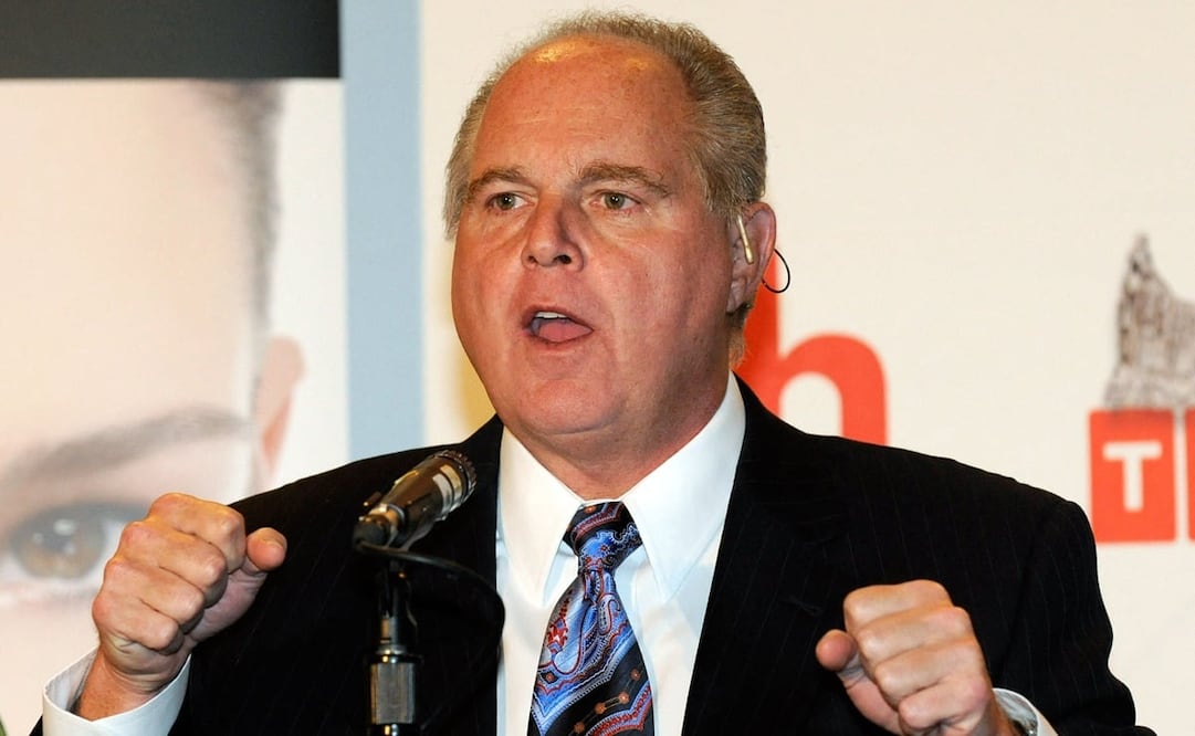 Rush Limbaugh. Fotos: AFP