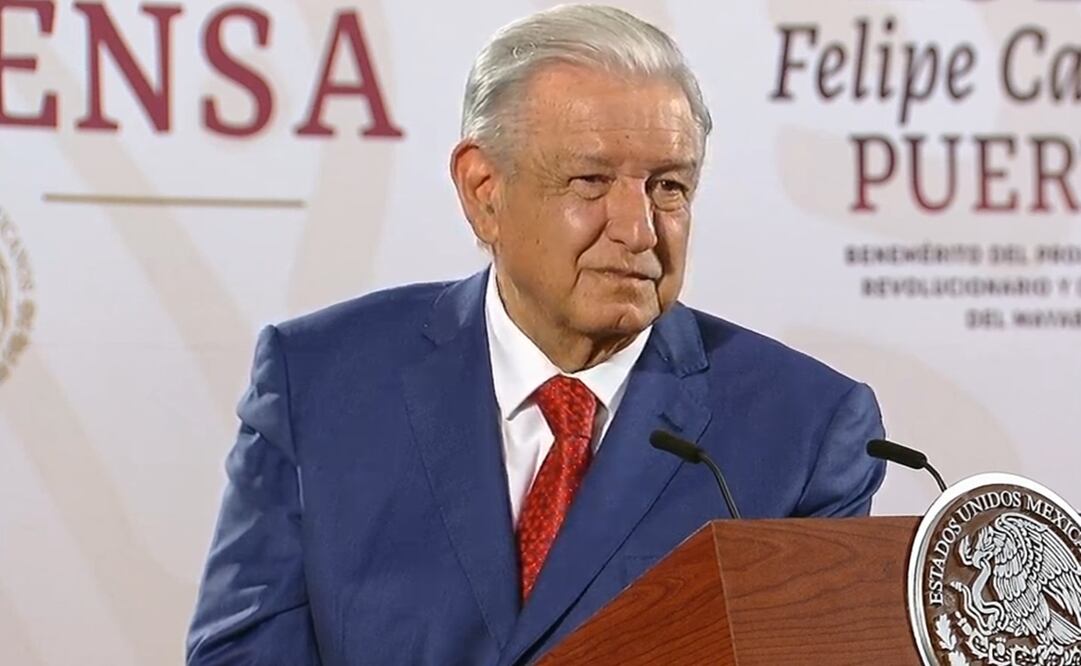 López Obrador en su conferencia del 19 de julio. Foto: Captura