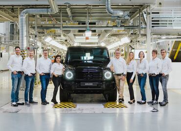 Mercedes Benz ya fabricó 600,000 autos de este modelo