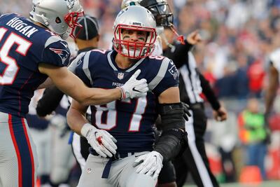 Rob Gronkowski en duda para el Super Bowl LII