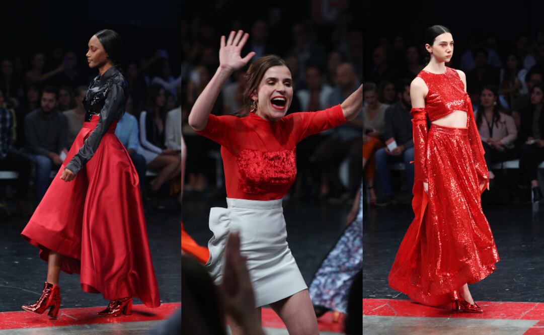 La diseñadora presentó su colección de otoño invierno 2019. FOTO: SERGIO TAPIA / EL UNIVERSAL