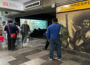 Sala de Cine del Metro Zapata recibe a más de 6 mil 200 espectadores en 2024; un punto cultural accesible en la CDMX