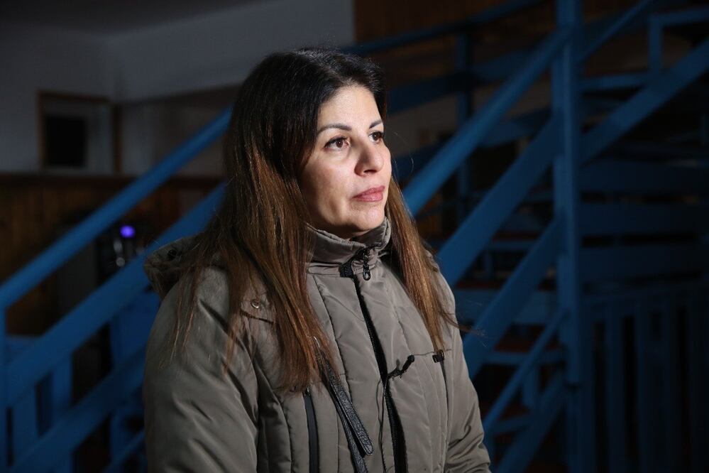 Un bombardeo en el aeródromo que está cerca de su casa fue lo que la hizo tomar a Alba Becerra la decisión de salir de la capital ucraniana. Foto: Valente Rosas EL UNIVERSAL