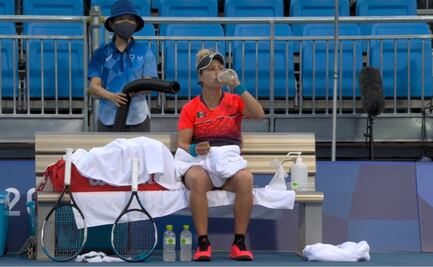 Renata Zarazúa eliminada en la primera ronda de singles en Tokio 2020