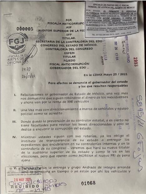 Precisan datos sobre empresa de arrendamiento de vehículos