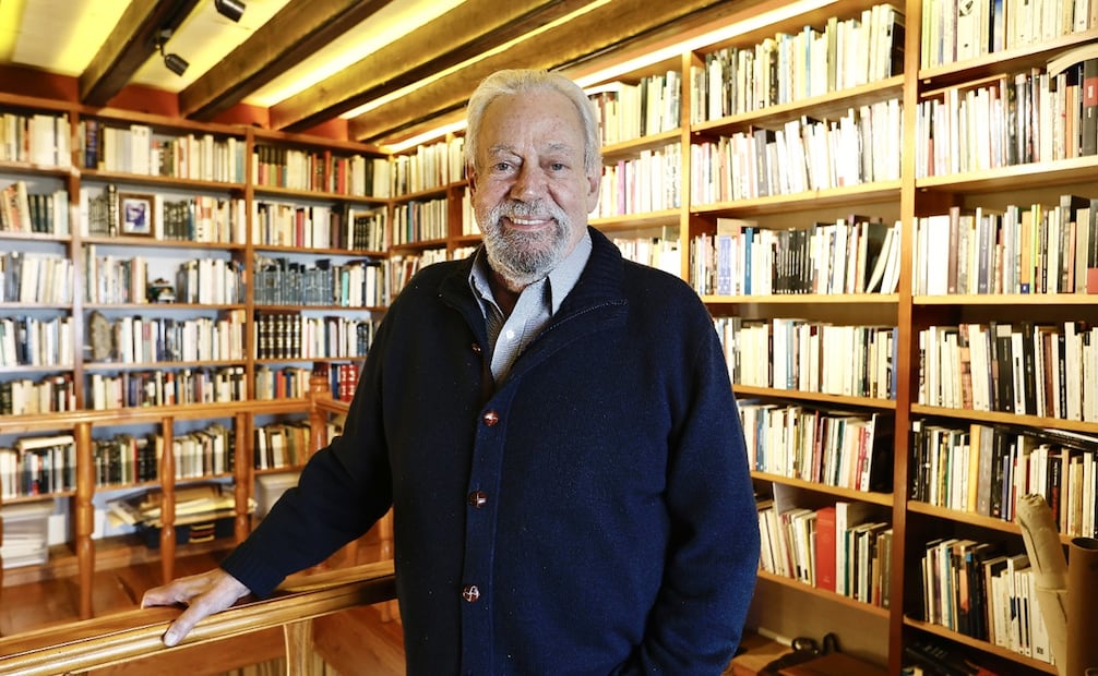 Entrevista con el ensayista catedrático y escritor Gonzalo Celorio. Foto: Berenice Fregoso/EL UNIVERSAL.