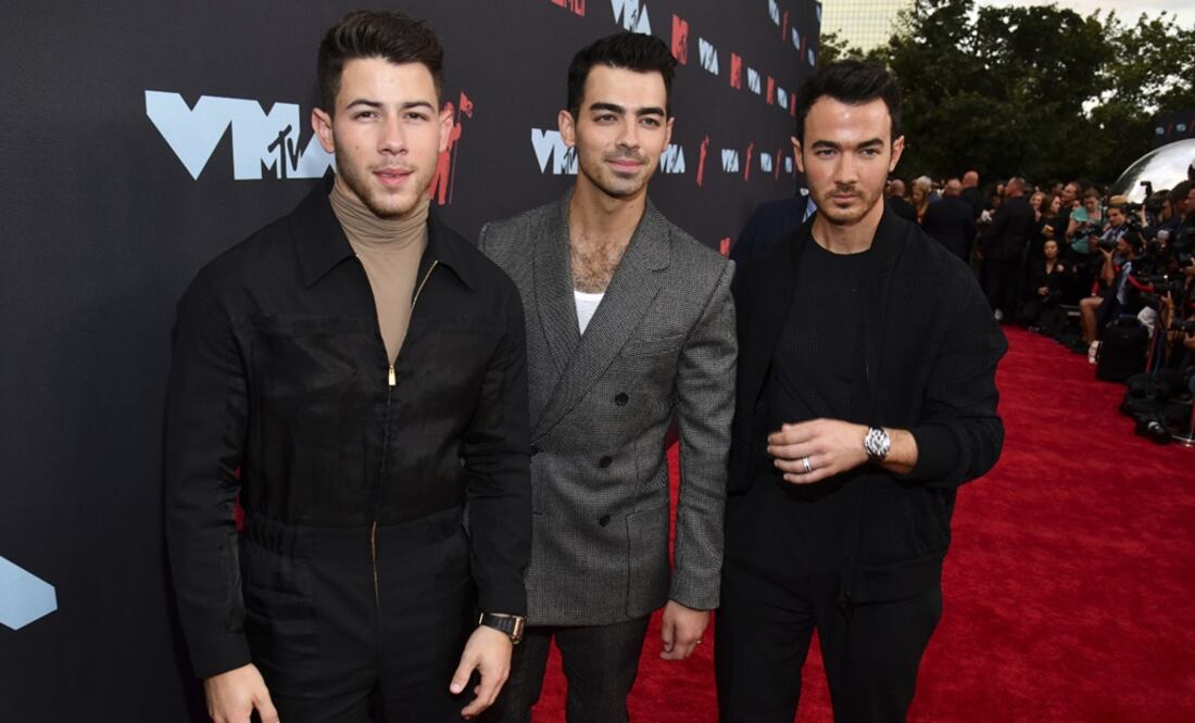 Los Jonas Brothers regresaron a los MTV Video Music Awards. Foto: AP