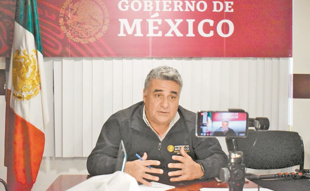 Jesús Alejandro Ruiz Uribe, delegado del gobierno federal en Baja California. Foto: Especial 
