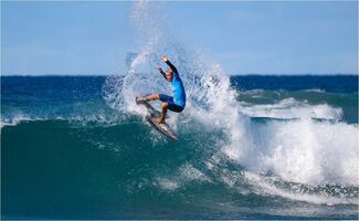 Terminó la participación mexicana varonil en el Corona Cero Surf Open Cerritos 2025