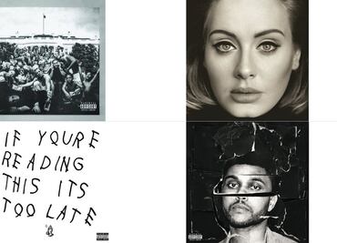 ¿Cuáles son los mejores discos de 2015?