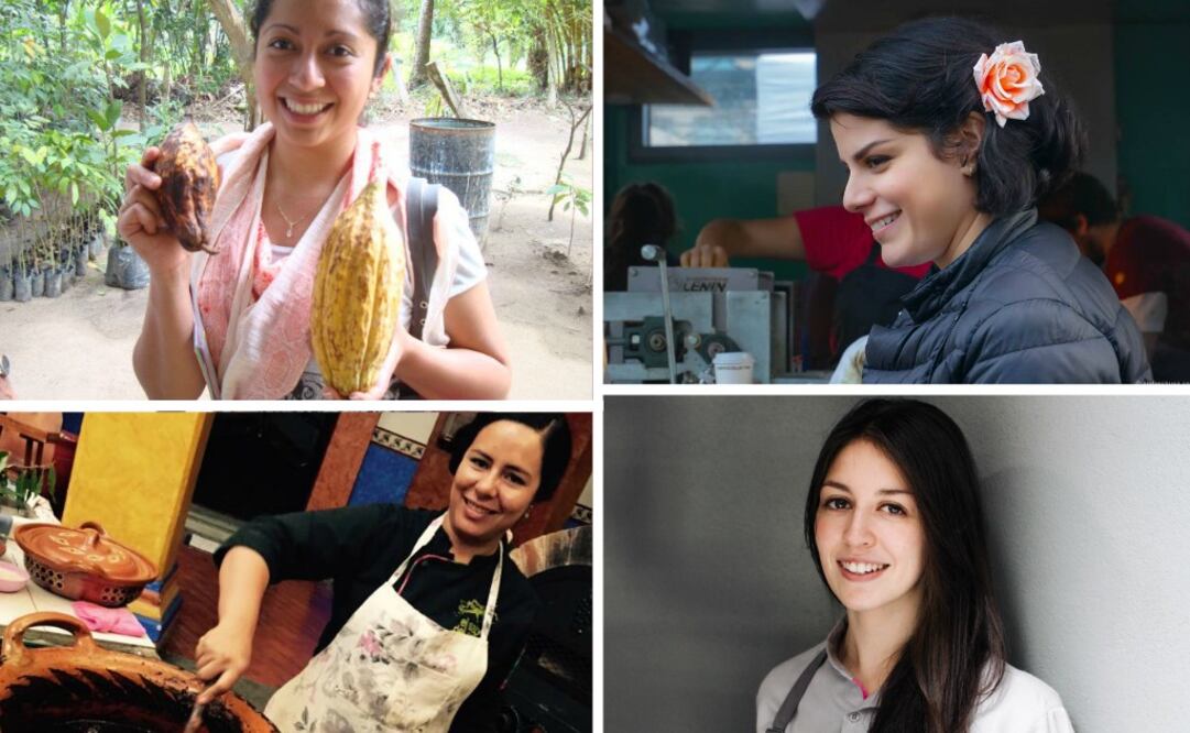 Paloma Ortiz, Rosío Sánchez, Ix-chel Ornelas y Sofía Cortina 