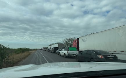 Bloqueo carretero en San Fernando cumple segundo día; agricultores cierran vía a Matamoros