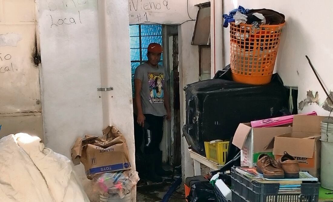 La casa de Jorge Bryan fue una de las más afectadas. Sus muebles y una computadora quedaron inservibles. Foto: Alberto González / El Universal