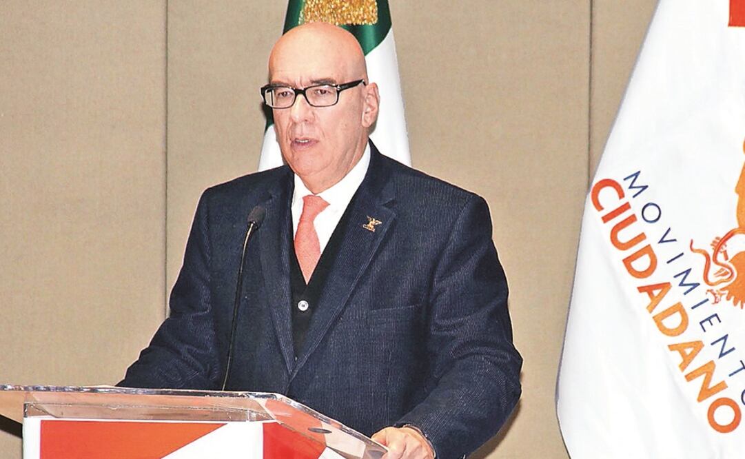 Dante Delgado, coordinador nacional de Movimiento Ciudadano. Foto: Archivo/El Universal