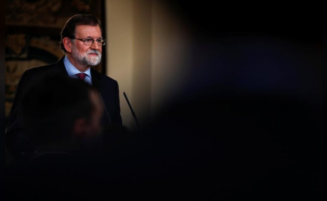 Spain's Prime Minister Mariano Rajoy takes questions after delivering a speech – Photo: Juan Medina/Reuters