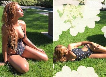 Beyoncé presume cuerpo y escote