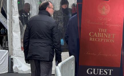 Captan a Luis Videgaray en Washington previo a toma de protesta de Trump; reaparece en cena exclusiva del equipo del Presidente