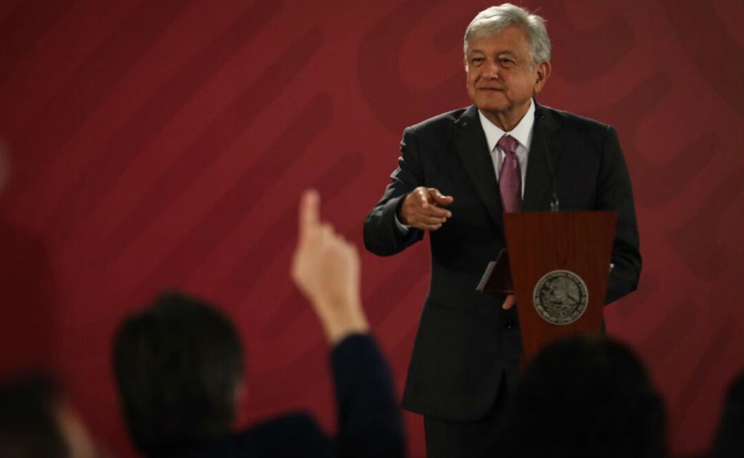 El mandatario federal detalló que todavía no se articula el sistema, pero ya se trabaja en el proyecto. FOTO: Juan Carlos Reyes G.| EL UNIVERSAL