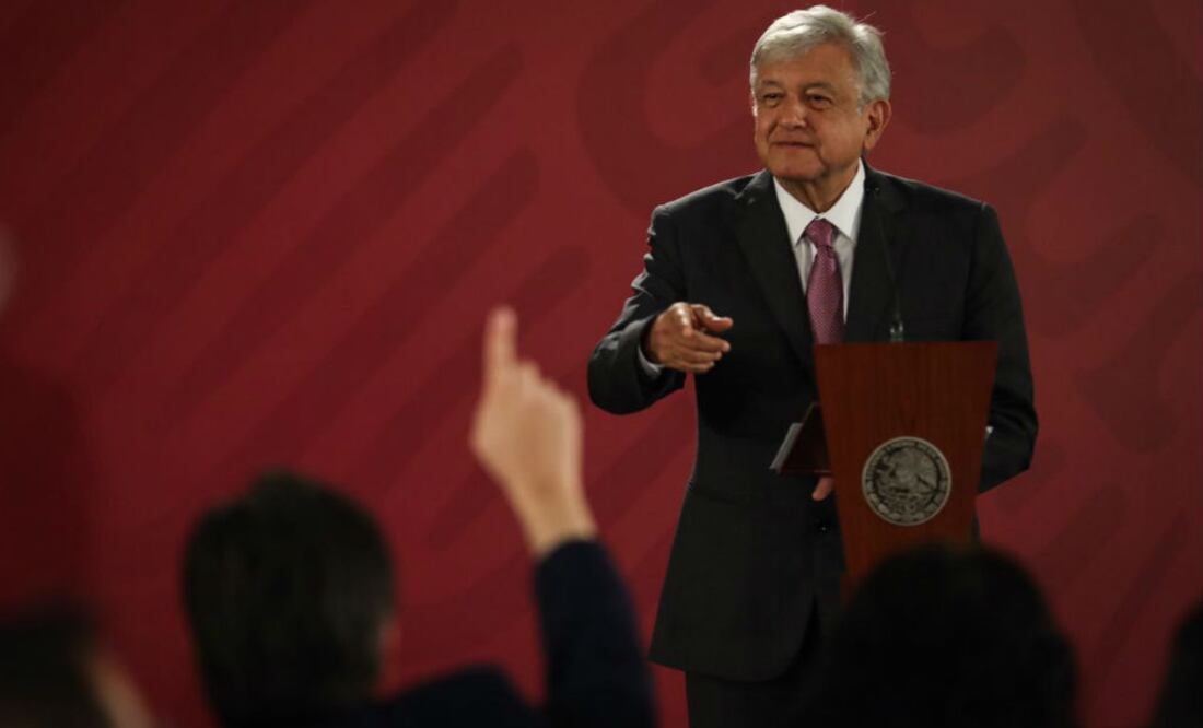 El mandatario federal detalló que todavía no se articula el sistema, pero ya se trabaja en el proyecto. FOTO: Juan Carlos Reyes G.| EL UNIVERSAL