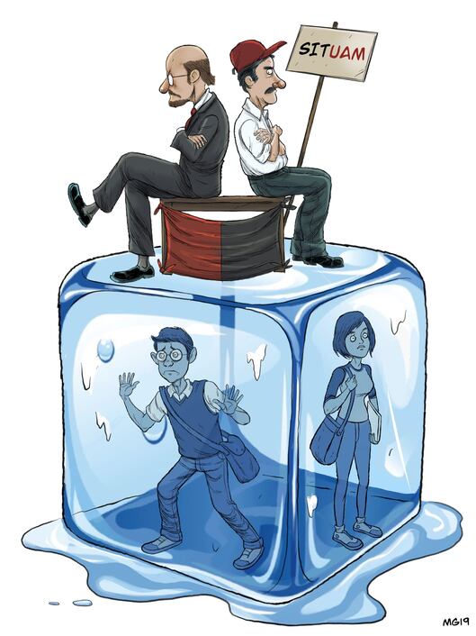 Negociaciones congeladas