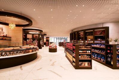 Dónde está la nueva fuente de chocolate de 9 metros de altura