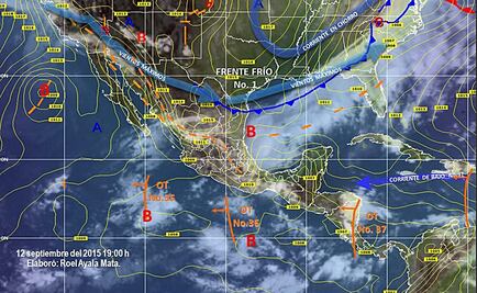 Pronostican lluvias fuertes en DF este domingo