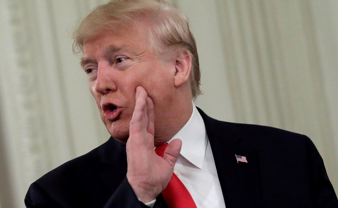 Donald Trump, presidente de Estados Unidos. Foto: EFE 