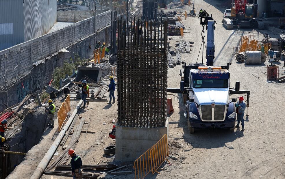 Trolebús Elevado Chalco-Santa Martha. Foto: Luis Camacho/EL UNIVERSAL