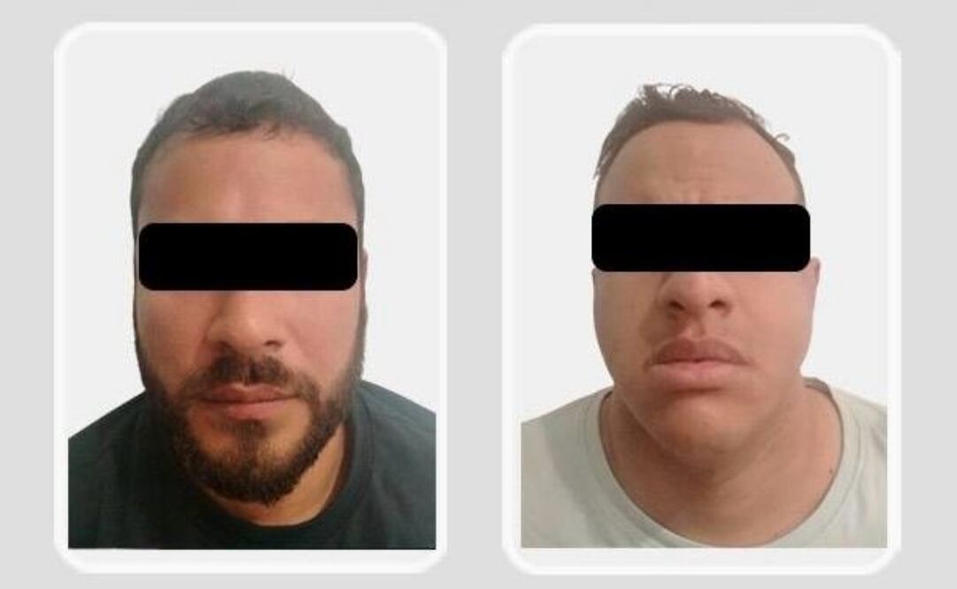 Detienen a líder y cómplice de banda venezolana dedicada al robo y extorsión en cinco estados (11/09/2025). Foto: Especial