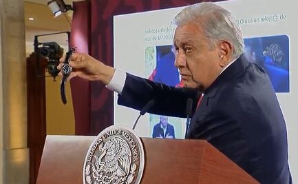 "Vale 2 mil": AMLO niega que use reloj "machuchón" de 120 mil pesos como afirman opositores