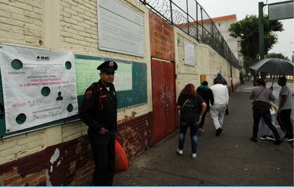 Reporta SSP capitalina saldo blanco en jornada electoral