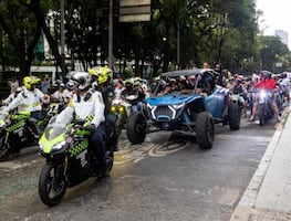En rodada convocada por Sandra Cuevas se aplicó el Reglamento de Tránsito: Pablo Vázquez; niega que acción haya sido contra exalcaldesa